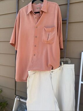 Bamboo Cay "Swordfish Adventure " Embroidered Vacation Mens XL